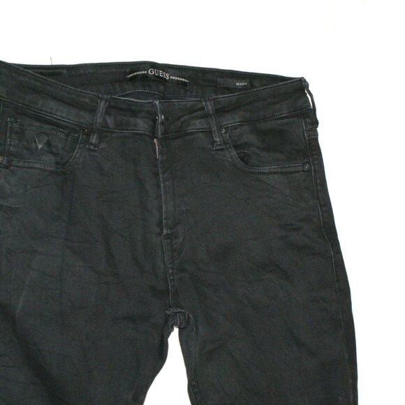 Guess Skinny Black Jeans Size 33 x 32 - Picture 3 of 16